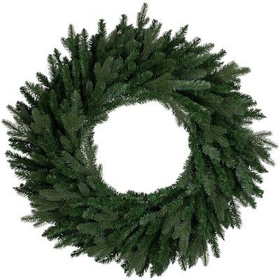 Grande Spruce Artificial Christmas Wreath 36-Inch Unlit - 36"