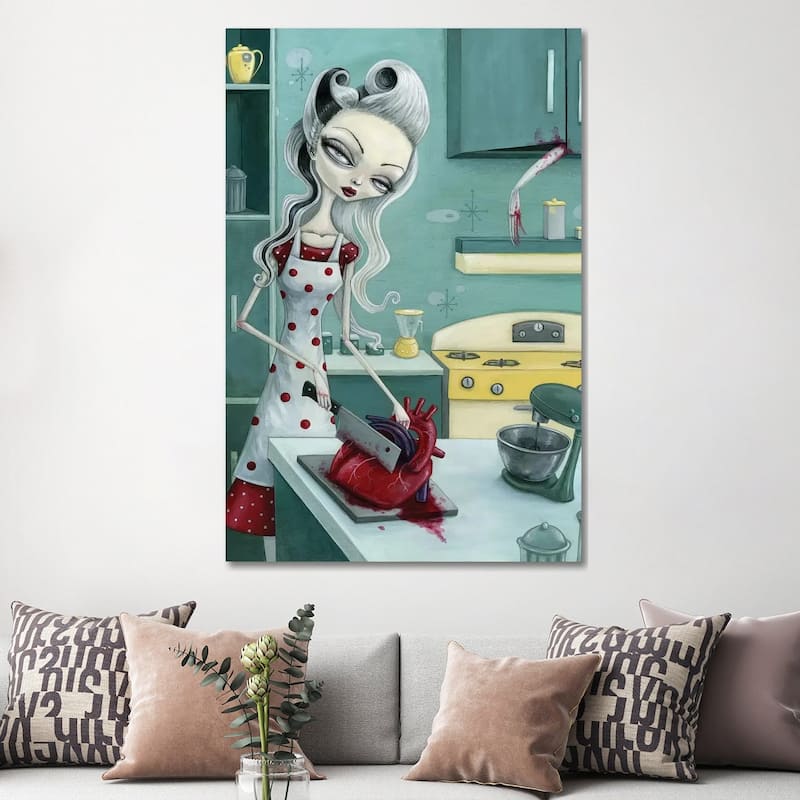 iCanvas "The Everyday Housewife" by Megan Majewski Canvas Print