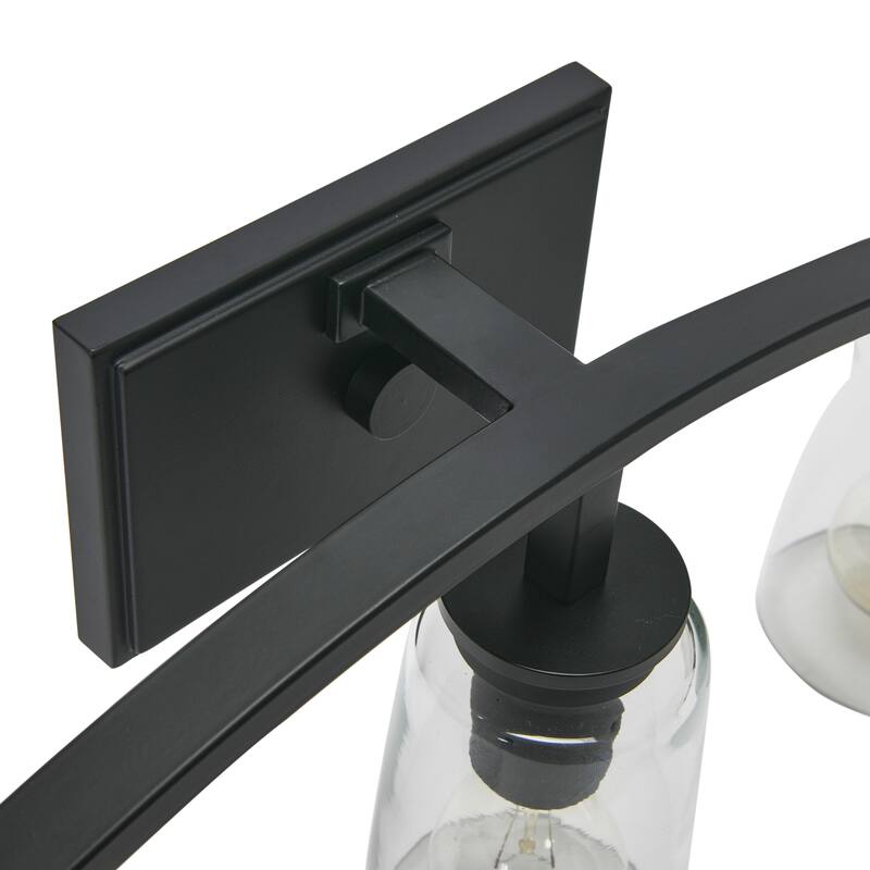 Robert Stevenson Lighting Laguna - Metal and Glass Vanity Light