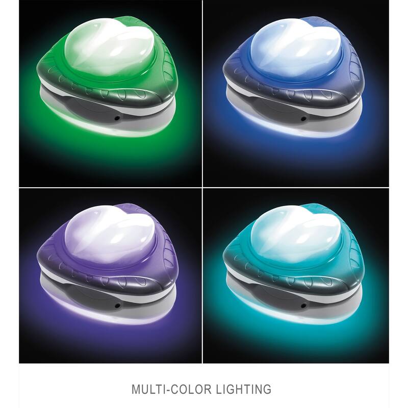 Intex Underwater Multi Color LED Magnetic Above Ground Swimming Pool Wall Light - 3