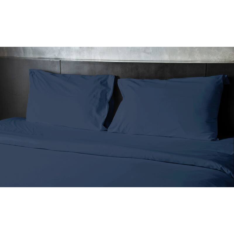 King Size Comfort 4-Piece 1800 Count Bedding - EXTRA SOFT DEEP SHEETS - Dark Blue