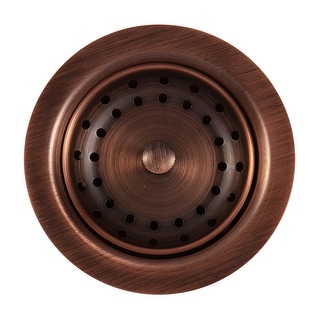 Sinkology Kitchen Sink 3.5" Antique Copper Finishe