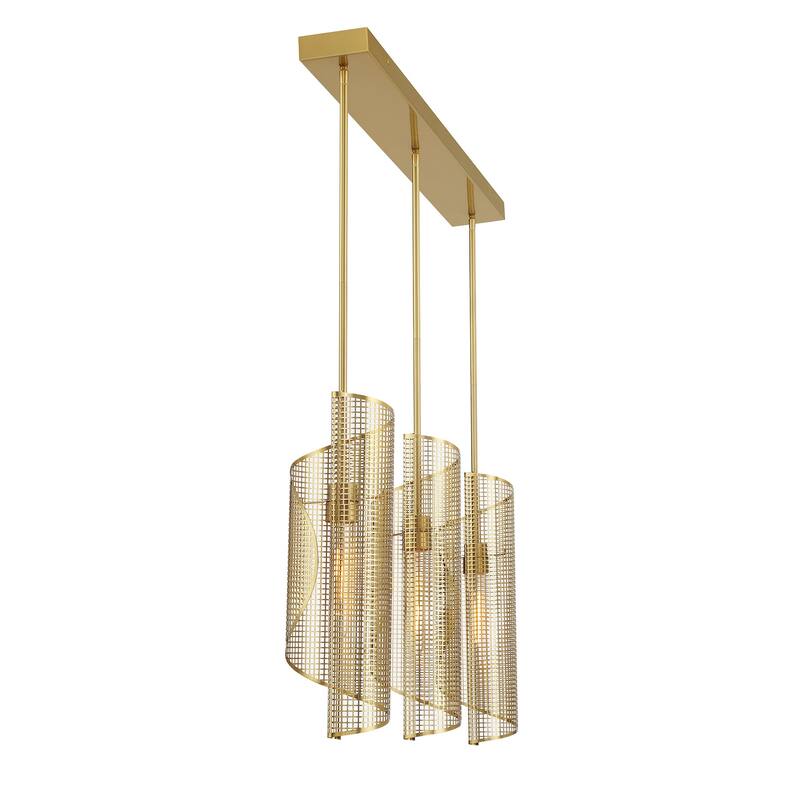 Savoy House 1-8031-3 Hillbourne 3 Light 38" Wide Linear Pendant