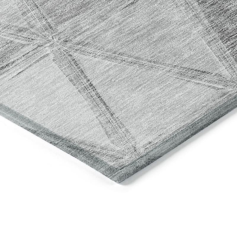 HomeRoots Geometric Transitional Rectangle Outdoor Rug