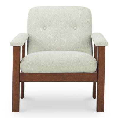 NADAAL STUDIOS Sawyer, Lounge Chair Recycled Upholstery, Green