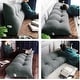 preview thumbnail 2 of 182, WOWMAX Large Reading Wedge Headboard Pillow for Bed Rest Back Support