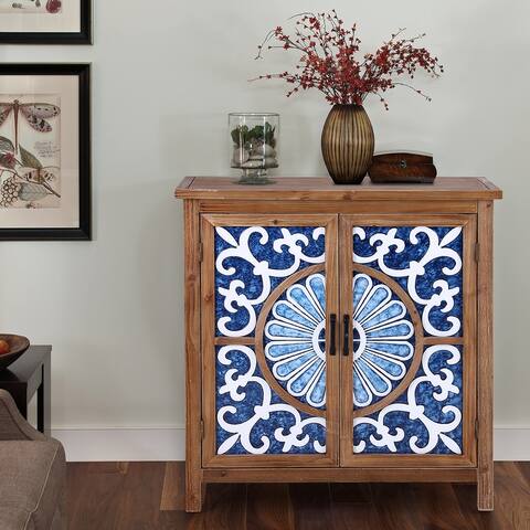 PHI VILLA 2-Door Sideboard Buffet Entryway Accent Storage Cabinet