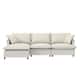 Option Beige+3 Seat+Ottoman