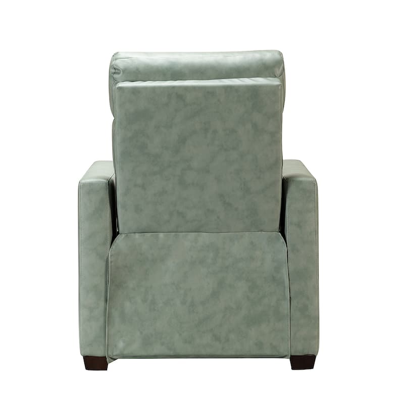 Alina 31.50" Wide Genuine Leather Power Recliner with USB Port
