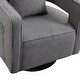 preview thumbnail 39 of 42, Accent Open Back Chair Modern Comfy Sofa Chair With Base, Club Chair Leisure Arm Chair For Lounge