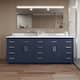 Option Dark Blue / Giotto Quartz Top / Brushed Nickel