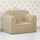 preview thumbnail 4 of 8, Delta Children Cozee Corduroy Chair Beige