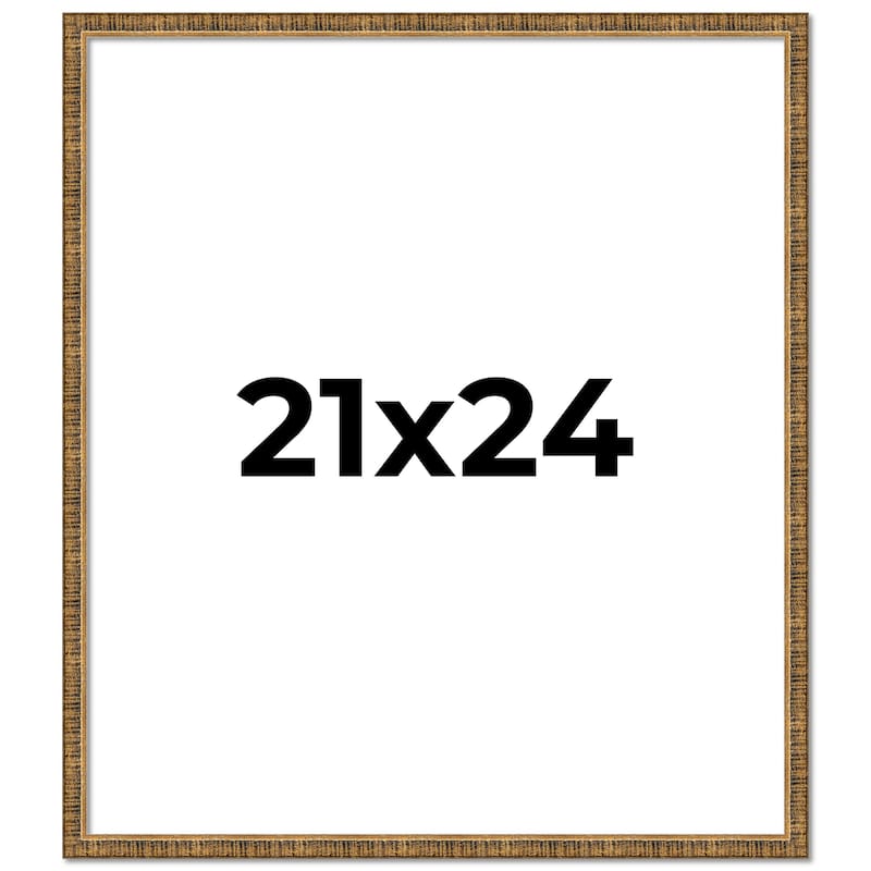 21x24 Frame Gold Kingsley Distressed Solid Wood Picture Frame Width