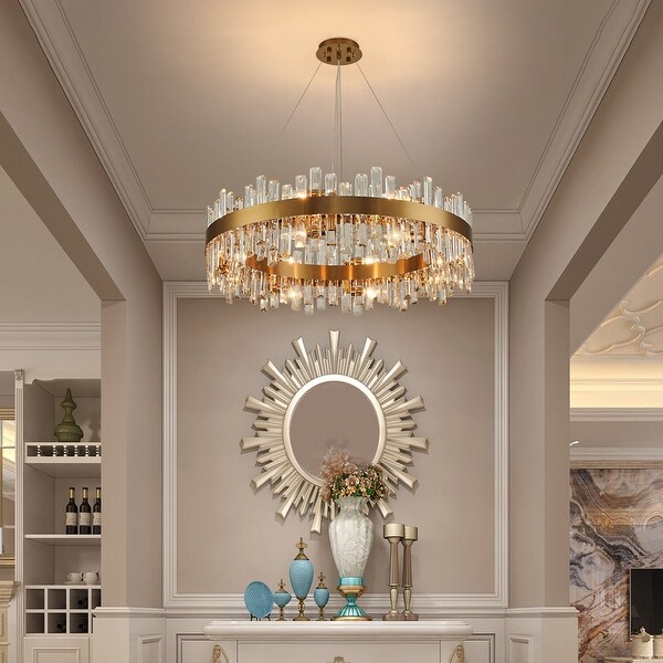 Modern crystal led chandelier new arrivals