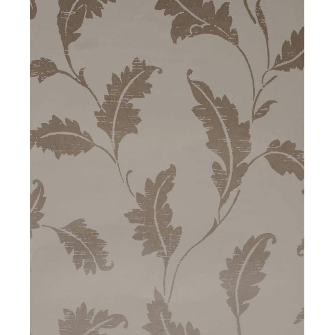 Brewster Leaf Gold Lil Wallpaper - 20.5in x 396in x 0.025in
