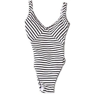 ralph lauren black and white swimsuit