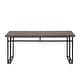 preview thumbnail 11 of 13, Middlebrook 44-inch Modern Metal Leg Dining Bench