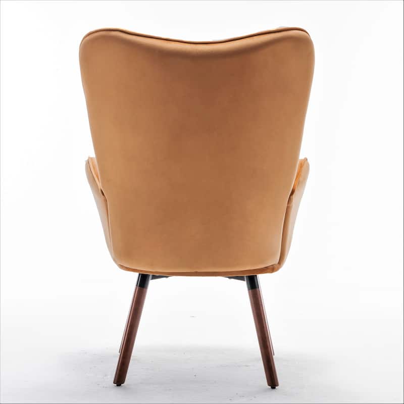 Us Pride Furniture Kreedence 26.38" W Microfiber Accent Chair