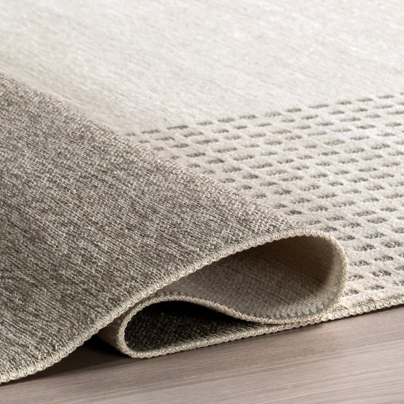 Nuloom Kirby SuperiorWash Plaid Reversible Machine Washable Area Rug