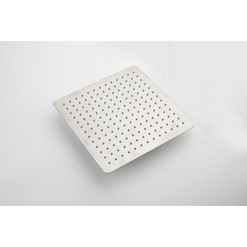 Wall Mount Rainfall Square Shower Head