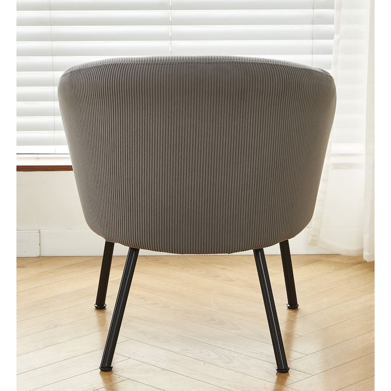 Mid Century Modern Upholstered Living Room Accent Chair