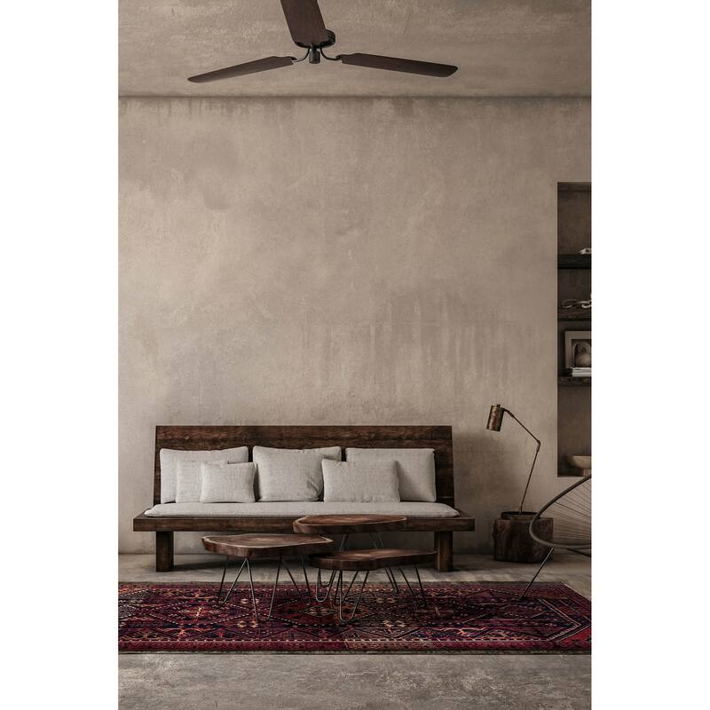 ECARPETGALLERY Hand-knotted Konya Anatolian Dark Navy Wool Rug - 4'7 x 7'9