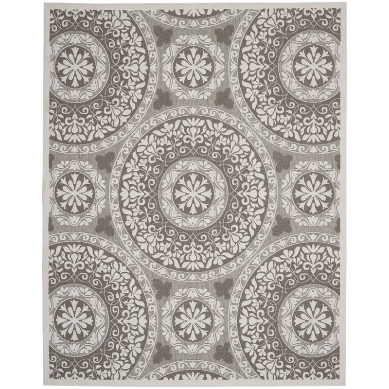 Nourison Calobra Boho Medallion Indoor Outdoor Area Rug