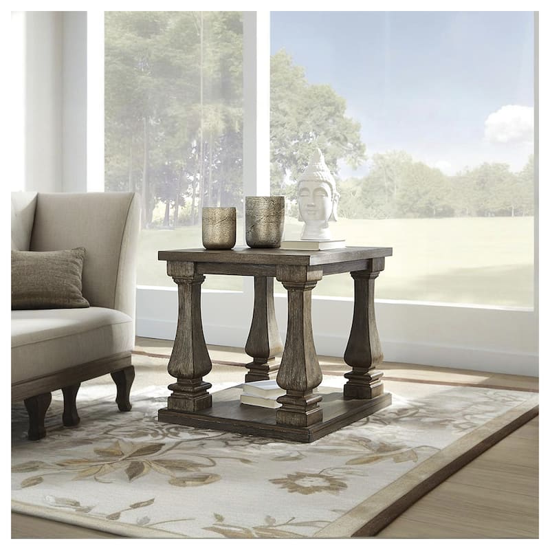 Johnelle End Table - Gray