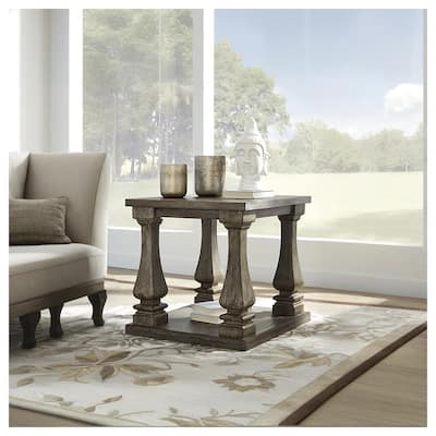 Johnelle End Table - Gray