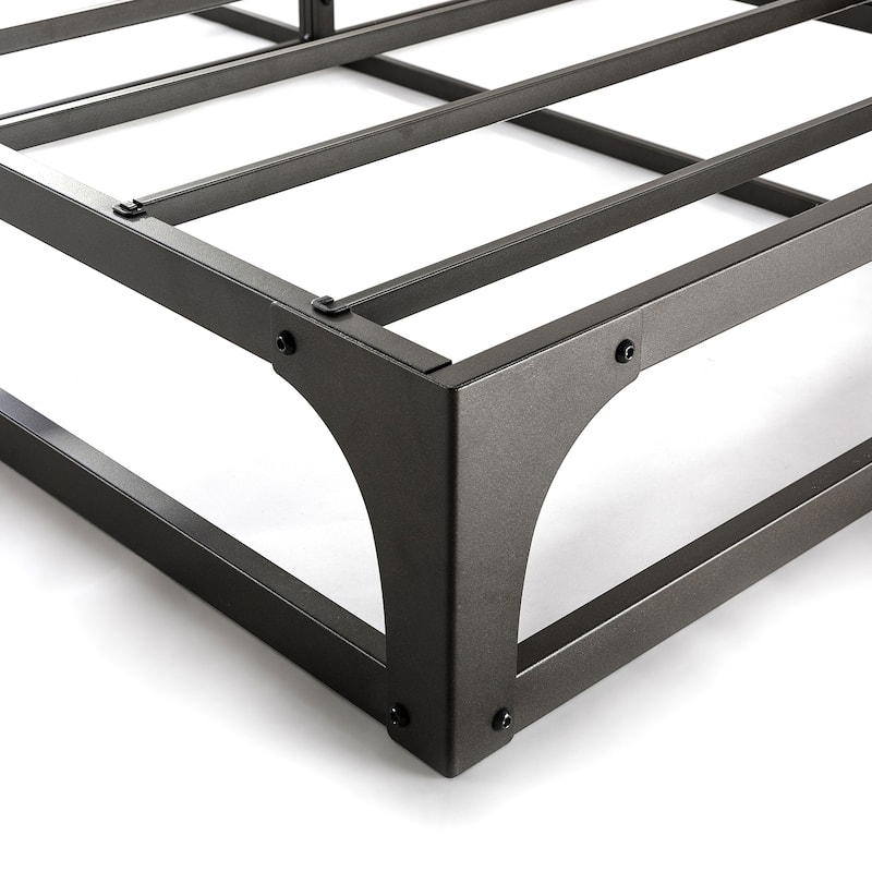 Porch & Den McCamant 9 Inch Heavy Duty Metal Platform Bed Frame