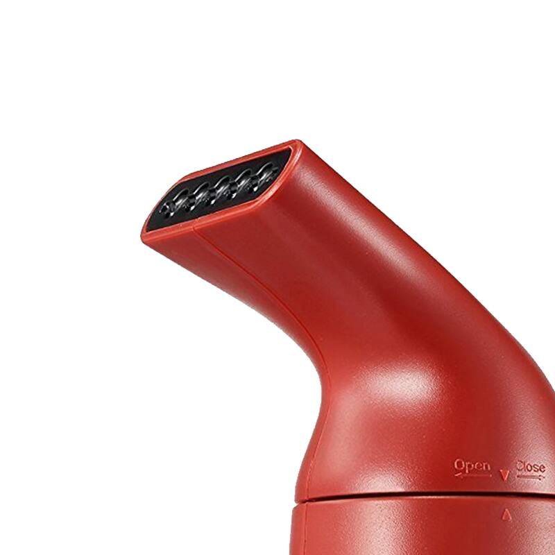 Compact Fabric Steamer in Cherry