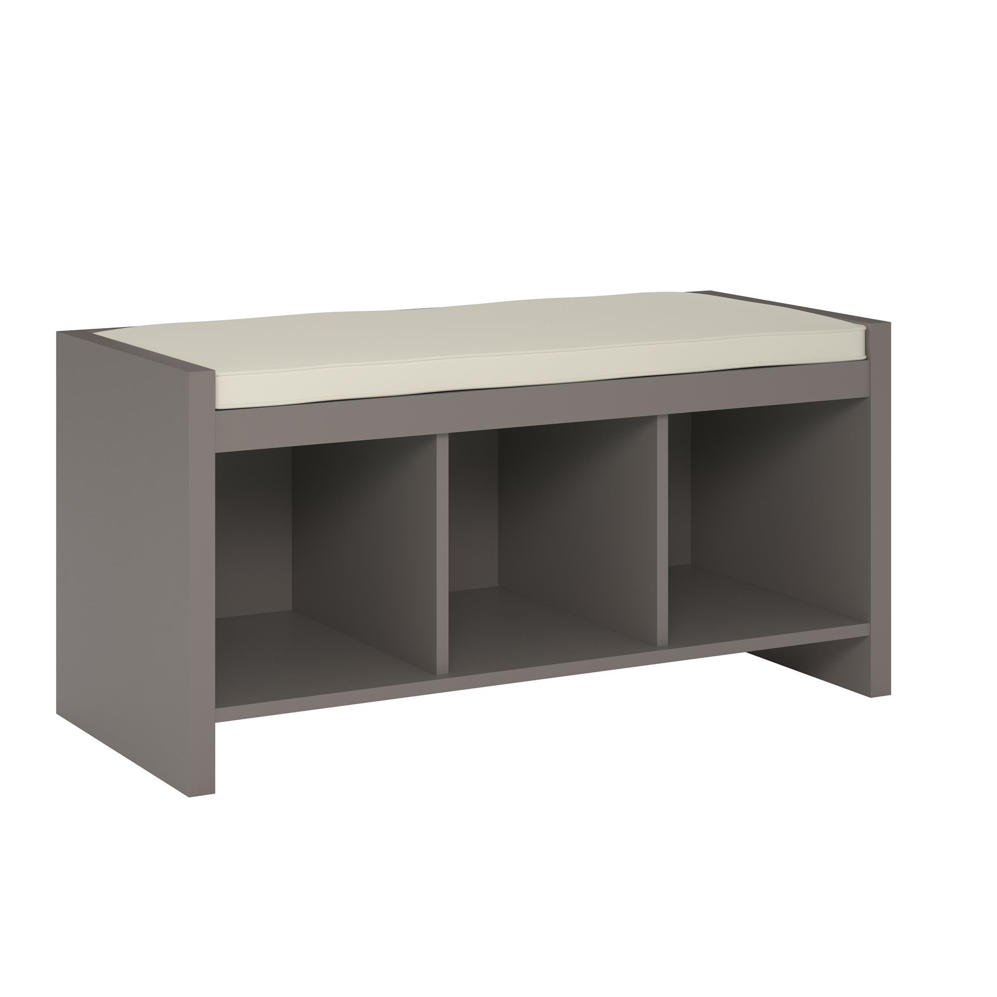 Avenue Greene Lindley Entryway Storage Bench with Cushion On