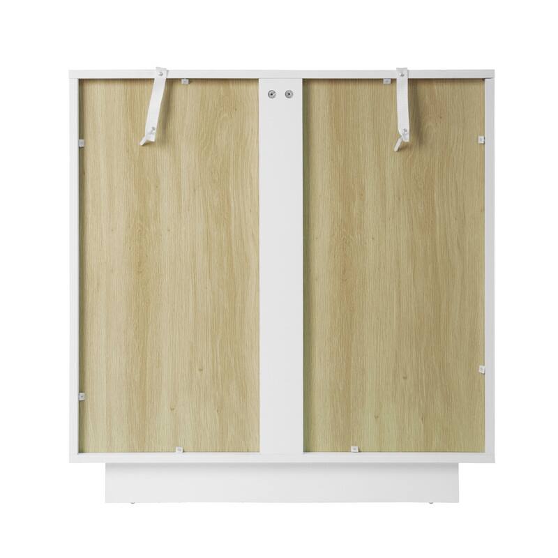 Storage Cabinet with Acrylic Door for Living Room, Dining Room, Study