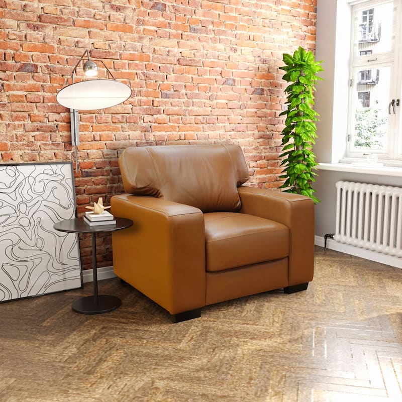 Bordeaux Leather Match Sofa, Loveseat, Armchair and Ottoman