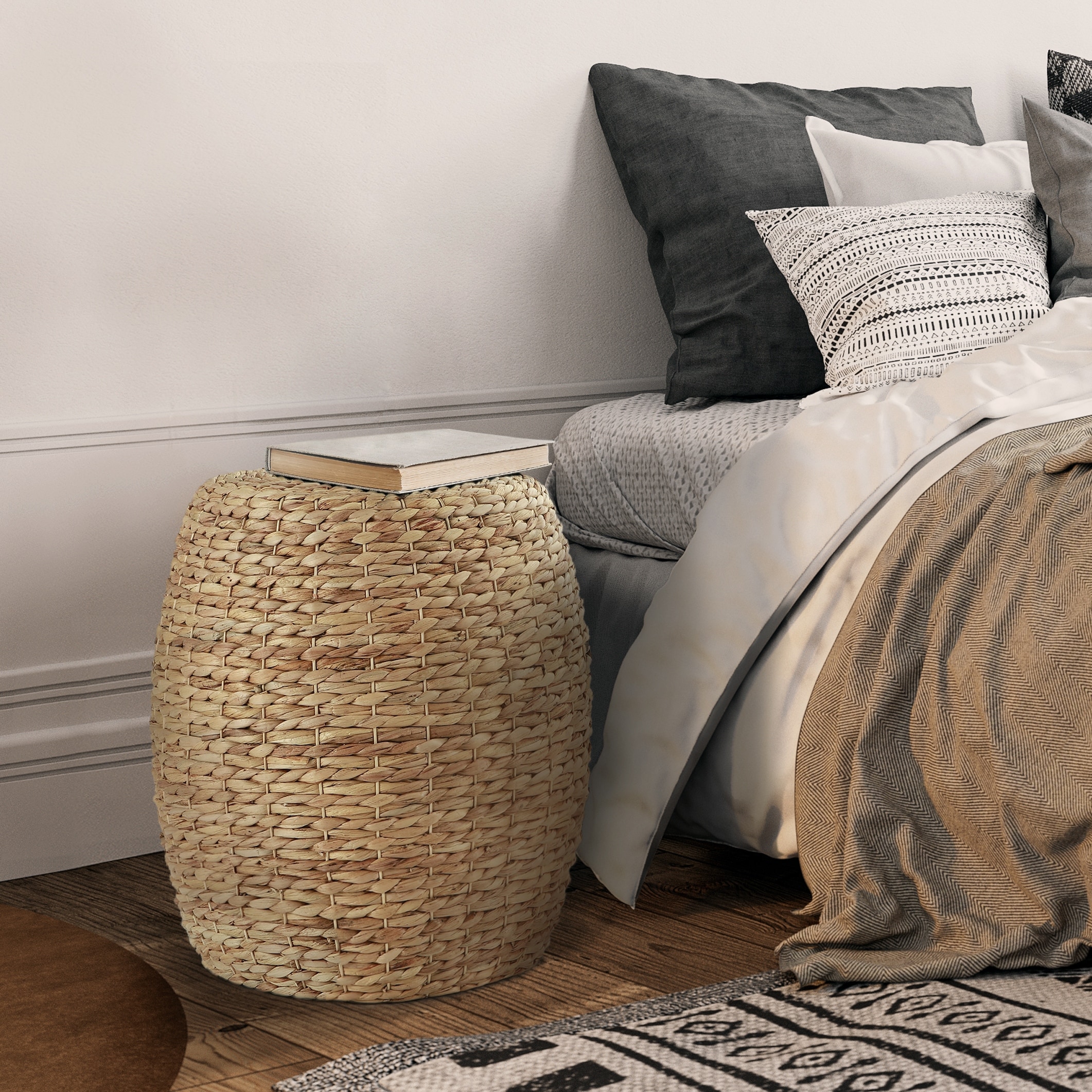 Mowry Wicker End Table
