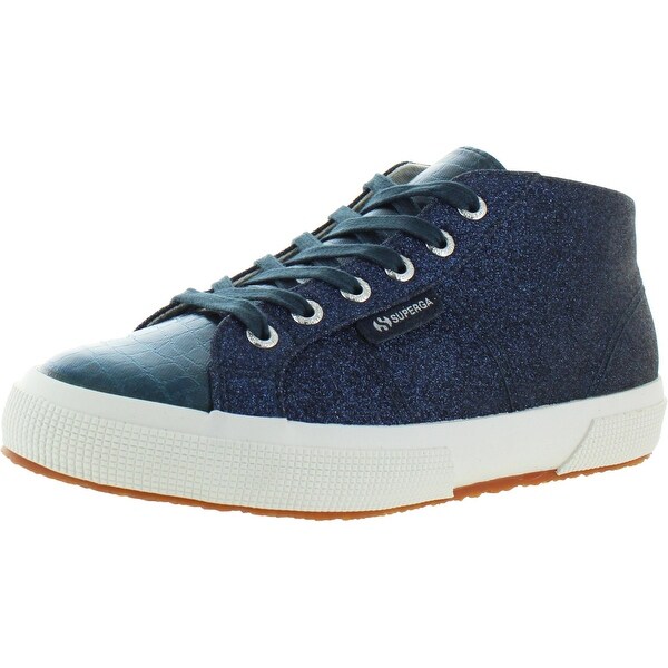 superga blue metallic