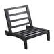 preview thumbnail 31 of 136, Outdoor Teak Wood Waterproof Armless Chair Loveseat with Cushions