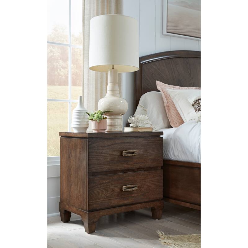 Salt Life Home Sugar Mill Spiced Rum Drawer Nightstand - 2-drawer
