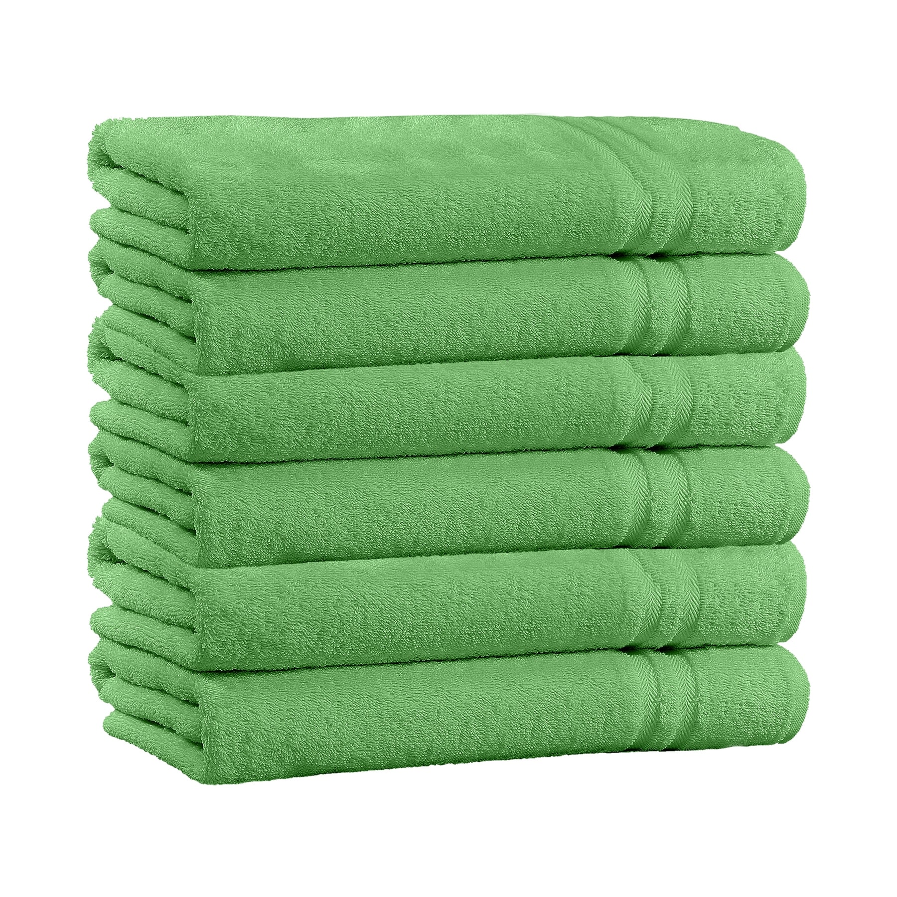 5-Pack: Super Absorbent 100% Cotton Bath Towels