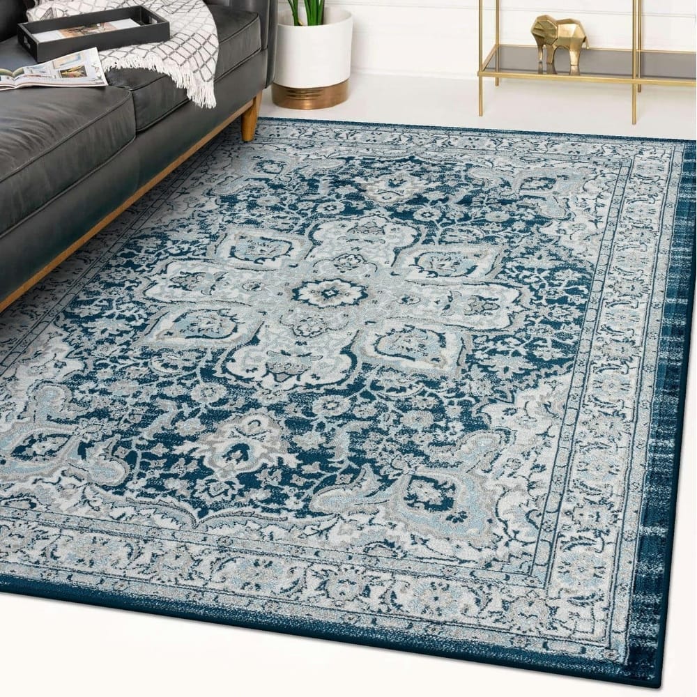 Luxe Weavers Oriental Medallion Floral Area Rug
