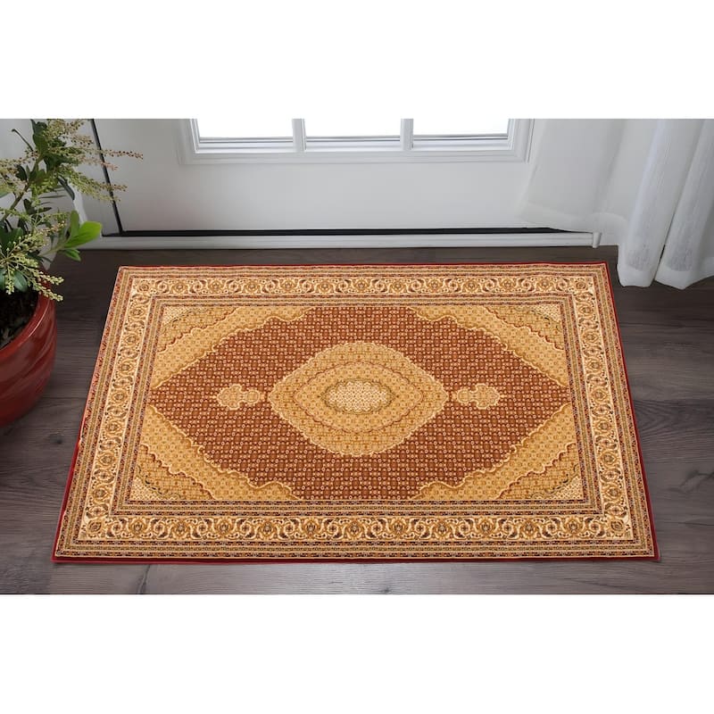 HomeRoots Moroccan Modern Rectangle Area Rug - 2' X 5'