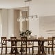 preview thumbnail 58 of 56, 4/5-Light Kitchen Island Pendant Light Fixture with Clear Glass Shades