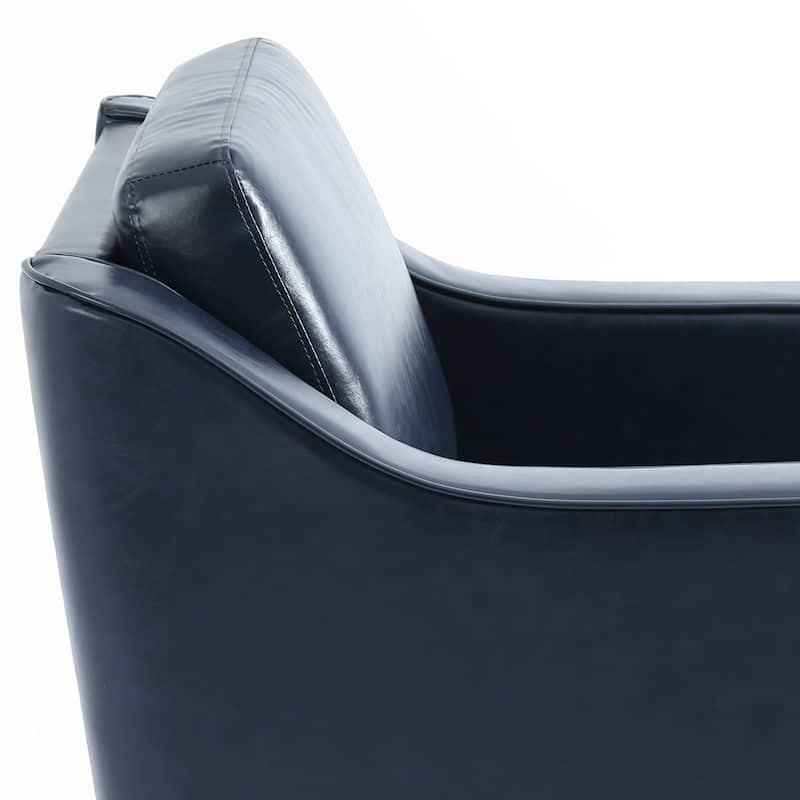 30" W Modern Accent Swivel Chair Comfy Upholstered Armchair Set of 2