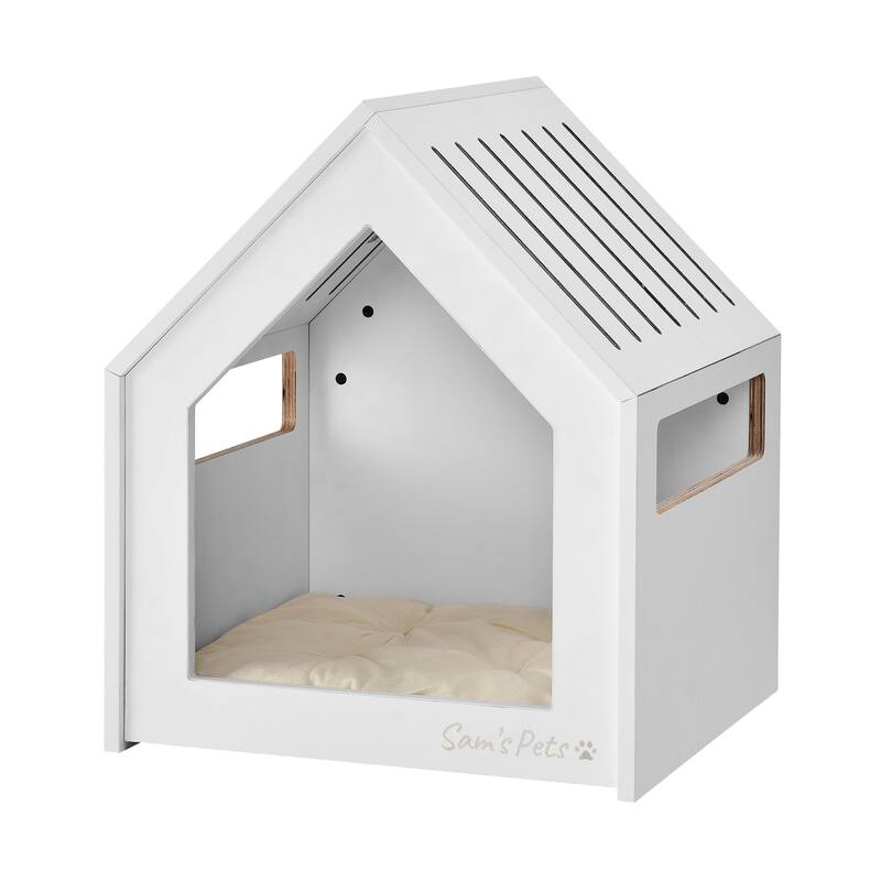 Forest 23'' Dog House In White Oak - 23