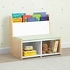 preview thumbnail 4 of 13, Reading Nook with Padded Bench - Greenguard Gold Certified White