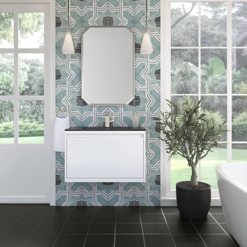 James Martin Vanities 805-V31.5-CH Mantova 32" Wall Mounted Single