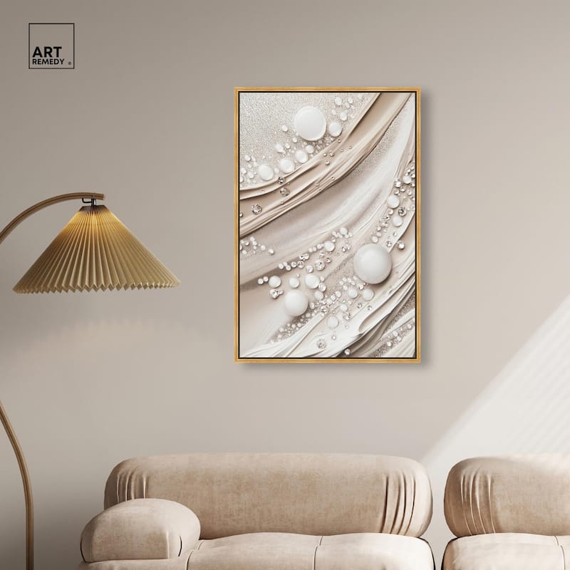 Viscous Veils IV Canvas by Art Remedy