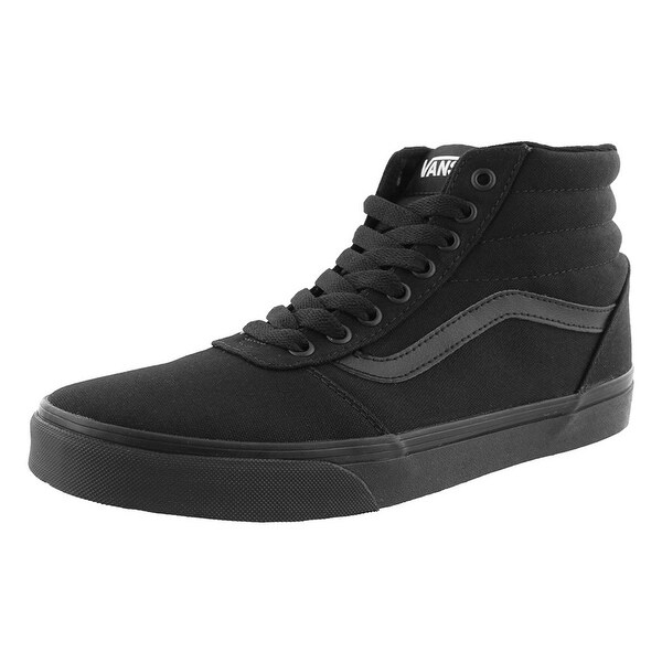 vans high tops black mens