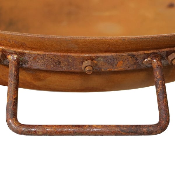 Shop Sunnydaze Outdoor Large Rustic Cast Iron Wood Burning Fire