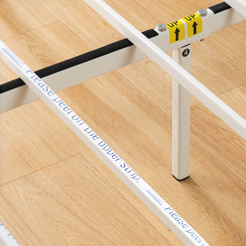Metal 14-inch Platform Bed Frame By Crown Comfort